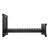 Toulouse Black Painted 3 Foot Slatted Single Bed - £30 OFF FLASH SALE - 9 Toulouse Black Painted 3 Foot Slatted Single Bed - £30 OFF FLASH SALE - 9