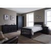 Toulouse Black Painted 3 Foot Slatted Single Bed - £30 OFF FLASH SALE - 3 Toulouse Black Painted 3 Foot Slatted Single Bed - £30 OFF FLASH SALE - 3