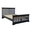 Toulouse Black Painted 5 Foot King Size Slatted Bed - SUMMER SALE - 8