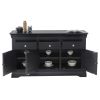 Toulouse 140cm Black Painted Large Assembled Sideboard - £80 OFF SUMMER SALE - 9 Toulouse 140cm Black Painted Large Assembled Sideboard - £80 OFF SUMMER SALE - 9