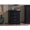 Toulouse Black Painted 3 Drawer Grande Large Assembled Bedside Table - £50 OFF SUMMER SALE - 11 Toulouse Black Painted 3 Drawer Grande Large Assembled Bedside Table - £50 OFF SUMMER SALE - 11