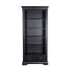 Toulouse Black Painted Tall Bookcase 2 Drawers - £70 OFF SUMMER SALE - 3 Toulouse Black Painted Tall Bookcase 2 Drawers - £70 OFF SUMMER SALE - 3