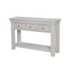 Toulouse 3 Drawer Large Grey Painted Console Table - £70 OFF SUMMER SALE - 6 Toulouse 3 Drawer Large Grey Painted Console Table - £70 OFF SUMMER SALE - 6