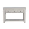 Toulouse 3 Drawer Large Grey Painted Console Table - £70 OFF SUMMER SALE - 7 Toulouse 3 Drawer Large Grey Painted Console Table - £70 OFF SUMMER SALE - 7