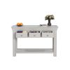 Toulouse 3 Drawer Large Grey Painted Console Table - £70 OFF SUMMER SALE - 9 Toulouse 3 Drawer Large Grey Painted Console Table - £70 OFF SUMMER SALE - 9