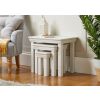 Toulouse Grey Painted Nest Of Three Tables - SUMMER SALE - 2 Toulouse Grey Painted Nest Of Three Tables - SUMMER SALE - 2