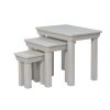 Toulouse Grey Painted Nest Of Three Tables - SUMMER SALE - 6 Toulouse Grey Painted Nest Of Three Tables - SUMMER SALE - 6