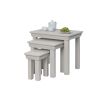Toulouse Grey Painted Nest Of Three Tables - SUMMER SALE - 10 Toulouse Grey Painted Nest Of Three Tables - SUMMER SALE - 10