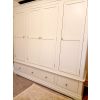 Toulouse Grey Painted Extra Large 4 Door Quad Wardrobe - £300 OFF FLASH SALE - 5 Toulouse Grey Painted Extra Large 4 Door Quad Wardrobe - £300 OFF FLASH SALE - 5