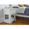 Pair of Toulouse Grey 1 Drawer Assembled Bedside Tables - SUMMER SALE - 5