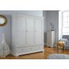 Toulouse Grey Painted Triple Wardrobe with Drawers - £200 OFF FLASH SALE - 2 Toulouse Grey Painted Triple Wardrobe with Drawers - £200 OFF FLASH SALE - 2