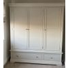 Toulouse Grey Painted Triple Wardrobe with Drawers - £200 OFF FLASH SALE - 5 Toulouse Grey Painted Triple Wardrobe with Drawers - £200 OFF FLASH SALE - 5