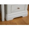 Toulouse Grey Painted Single Pedestal Dressing Table / Desk - £40 OFF SUMMER SALE - 5
