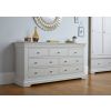 Toulouse Grey Painted Large 3 Over 4 Assembled Chest of Drawers - 8 Toulouse Grey Painted Large 3 Over 4 Assembled Chest of Drawers - 8