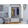 Toulouse Grey Painted Double Wardrobe with Drawer - £50 OFF FLASH SALE - 5 Toulouse Grey Painted Double Wardrobe with Drawer - £50 OFF FLASH SALE - 5