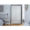 Toulouse Grey Painted Double Wardrobe with Drawer - £50 OFF FLASH SALE - 10 Toulouse Grey Painted Double Wardrobe with Drawer - £50 OFF FLASH SALE - 10
