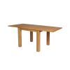 Lichfield Flip Top Extending Square Oak Dining Table 90cm to 180cm - £40 OFF FLASH SALE - 6