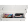 Toulouse White Painted 4 Door Double Hanging Quad Extra Large Wardrobe - £300 OFF FLASH SALE - 13 Toulouse White Painted 4 Door Double Hanging Quad Extra Large Wardrobe - £300 OFF FLASH SALE - 13