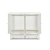 Toulouse White Painted 4 Door Double Hanging Quad Extra Large Wardrobe - £300 OFF FLASH SALE - 5 Toulouse White Painted 4 Door Double Hanging Quad Extra Large Wardrobe - £300 OFF FLASH SALE - 5