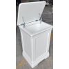 Toulouse White Painted Fully Assembled Laundry Bin - 10% OFF SUMMER SALE - 10 Toulouse White Painted Fully Assembled Laundry Bin - 10% OFF SUMMER SALE - 10