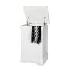 Toulouse White Painted Fully Assembled Laundry Bin - 10% OFF SUMMER SALE - 3 Toulouse White Painted Fully Assembled Laundry Bin - 10% OFF SUMMER SALE - 3