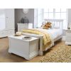 Toulouse White Painted Storage Blanket Box Ottoman - SUMMER SALE - 4 Toulouse White Painted Storage Blanket Box Ottoman - SUMMER SALE - 4