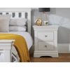 Toulouse White Painted 2 Drawer Large Assembled Bedside Table - £40 OFF SUMMER SALE - 7 Toulouse White Painted 2 Drawer Large Assembled Bedside Table - £40 OFF SUMMER SALE - 7