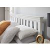 Toulouse White Painted 4 foot 6 inches Slatted Double Bed - SUMMER SALE - 7 Toulouse White Painted 4 foot 6 inches Slatted Double Bed - SUMMER SALE - 7