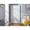 Toulouse Brilliant White Painted Double Wardrobe with Drawer - £50 OFF FLASH SALE - 7 Toulouse Brilliant White Painted Double Wardrobe with Drawer - £50 OFF FLASH SALE - 7