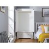 Toulouse Brilliant White Painted Double Wardrobe with Drawer - £50 OFF FLASH SALE - 9 Toulouse Brilliant White Painted Double Wardrobe with Drawer - £50 OFF FLASH SALE - 9