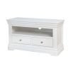 Toulouse White Painted Fully Assembled TV Unit 2 Drawers - £80 OFF SUMMER SALE - 8 Toulouse White Painted Fully Assembled TV Unit 2 Drawers - £80 OFF SUMMER SALE - 8