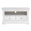 Toulouse White Painted Fully Assembled TV Unit 2 Drawers - £80 OFF SUMMER SALE - 9 Toulouse White Painted Fully Assembled TV Unit 2 Drawers - £80 OFF SUMMER SALE - 9