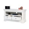 Toulouse White Painted Fully Assembled TV Unit 2 Drawers - £80 OFF SUMMER SALE - 10 Toulouse White Painted Fully Assembled TV Unit 2 Drawers - £80 OFF SUMMER SALE - 10