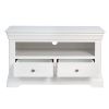 Toulouse White Painted Fully Assembled TV Unit 2 Drawers - £80 OFF SUMMER SALE - 13 Toulouse White Painted Fully Assembled TV Unit 2 Drawers - £80 OFF SUMMER SALE - 13