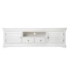 Toulouse White Painted Grande 210cm Extra Large Assembled TV Unit - £70 OFF FLASH SALE - 8 Toulouse White Painted Grande 210cm Extra Large Assembled TV Unit - £70 OFF FLASH SALE - 8