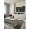 Toulouse White Painted Coffee Table 1 Drawer - £20 OFF SUMMER SALE - 4