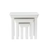 Toulouse White Painted Assembled Nest Of 3 Tables - SUMMER SALE - 7 Toulouse White Painted Assembled Nest Of 3 Tables - SUMMER SALE - 7