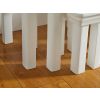 Toulouse White Painted Assembled Nest Of 3 Tables - SUMMER SALE - 5 Toulouse White Painted Assembled Nest Of 3 Tables - SUMMER SALE - 5