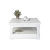 Toulouse White Painted 90cm Square Assembled Coffee Table With Shelf - £20 OFF SUMMER SALE - 6 Toulouse White Painted 90cm Square Assembled Coffee Table With Shelf - £20 OFF SUMMER SALE - 6