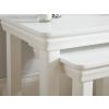 Toulouse White Painted Assembled Nest Of Two Tables - SUMMER SALE - 5 Toulouse White Painted Assembled Nest Of Two Tables - SUMMER SALE - 5