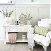 Toulouse White Painted 3 Drawer Large Assembled Console Table - £70 OFF SUMMER SALE - 5 Toulouse White Painted 3 Drawer Large Assembled Console Table - £70 OFF SUMMER SALE - 5