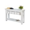 Toulouse White Painted 3 Drawer Large Assembled Console Table - £70 OFF SUMMER SALE - 8 Toulouse White Painted 3 Drawer Large Assembled Console Table - £70 OFF SUMMER SALE - 8