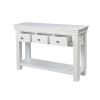 Toulouse White Painted 3 Drawer Large Assembled Console Table - £70 OFF SUMMER SALE - 10 Toulouse White Painted 3 Drawer Large Assembled Console Table - £70 OFF SUMMER SALE - 10