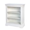 Toulouse White Painted Low Small Fully Assembled Bookcase - SUMMER SALE - 7 Toulouse White Painted Low Small Fully Assembled Bookcase - SUMMER SALE - 7