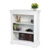 Toulouse White Painted Low Small Fully Assembled Bookcase - SUMMER SALE - 9 Toulouse White Painted Low Small Fully Assembled Bookcase - SUMMER SALE - 9