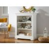 Toulouse White Painted Low Small Fully Assembled Bookcase - SUMMER SALE - 3 Toulouse White Painted Low Small Fully Assembled Bookcase - SUMMER SALE - 3