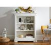 Toulouse White Painted Low Small Fully Assembled Bookcase - SUMMER SALE - 4 Toulouse White Painted Low Small Fully Assembled Bookcase - SUMMER SALE - 4