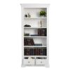 Toulouse White Painted Tall Fully Assembled Bookcase 2 Drawers - SUMMER SALE - 10 Toulouse White Painted Tall Fully Assembled Bookcase 2 Drawers - SUMMER SALE - 10