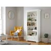 Toulouse White Painted Tall Fully Assembled Bookcase 2 Drawers - SUMMER SALE - 3 Toulouse White Painted Tall Fully Assembled Bookcase 2 Drawers - SUMMER SALE - 3