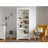 Toulouse White Painted Tall Fully Assembled Bookcase 2 Drawers - SUMMER SALE - 4 Toulouse White Painted Tall Fully Assembled Bookcase 2 Drawers - SUMMER SALE - 4